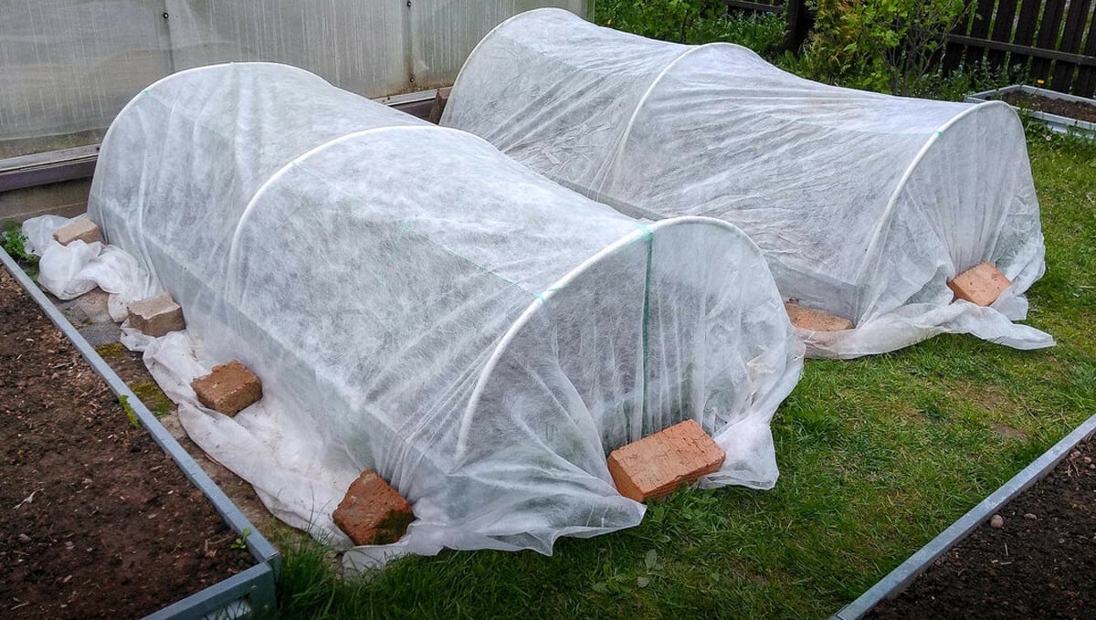 How To Build A Greenhouse: front and back walls