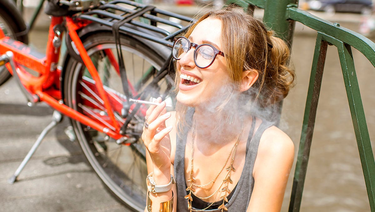 The most common and well-known effect produced after cannabis consumption is laughter.