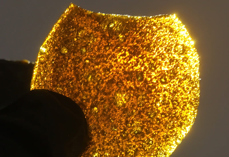 How to Make Rosin Dabs at Home?: Piece of Cannabis Rosin
