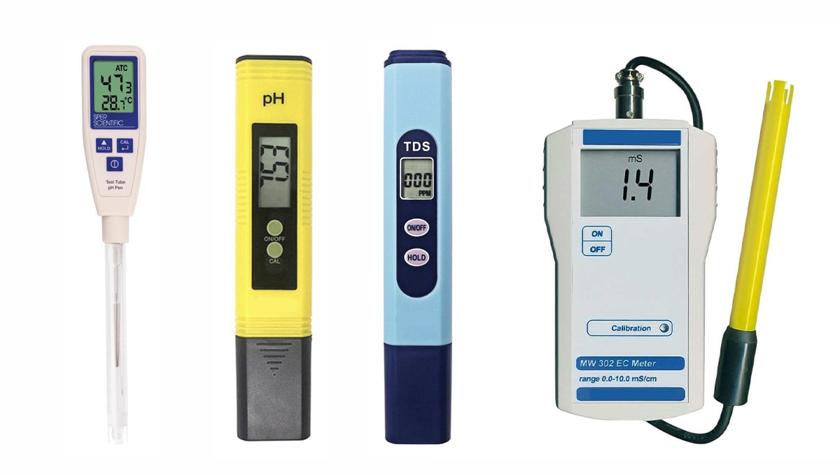 Why and how to use a pH pen: TDS,PPM, EC and pH