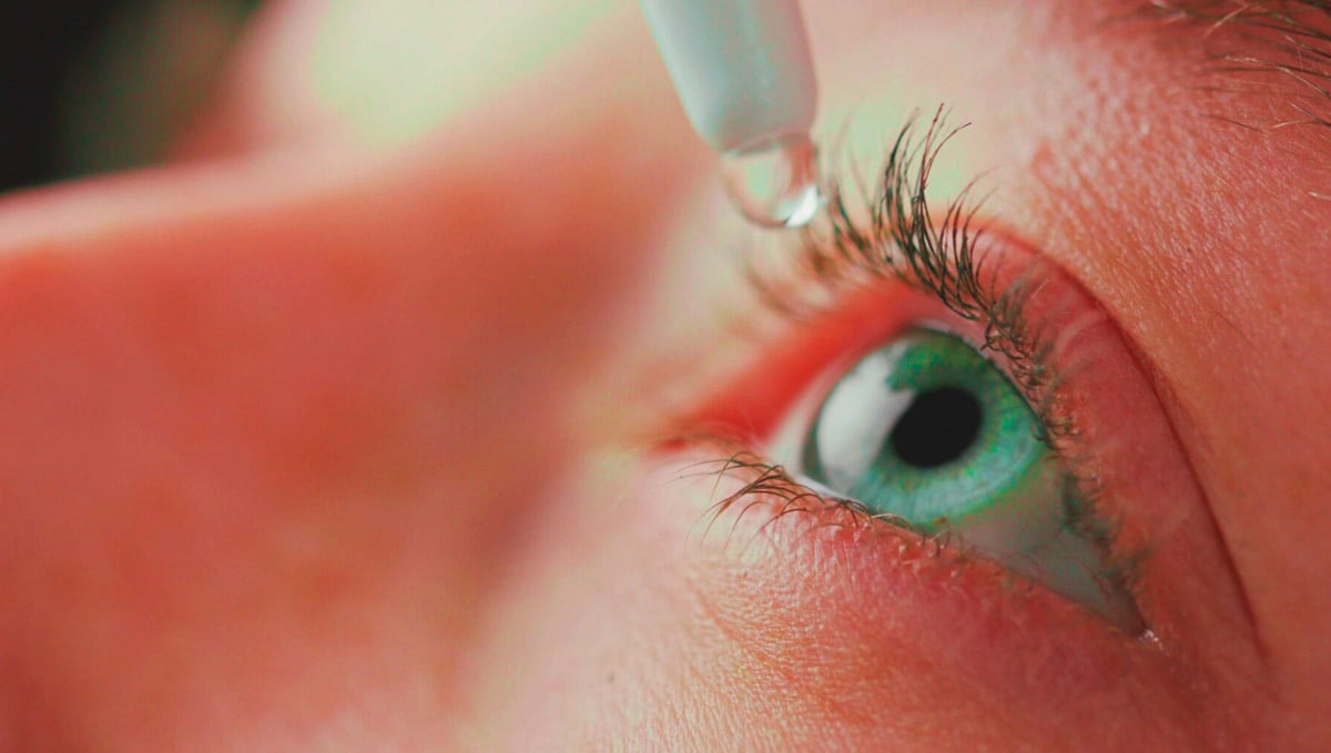 Use allerdy drops or artificial tears and relieve eye redness fast.