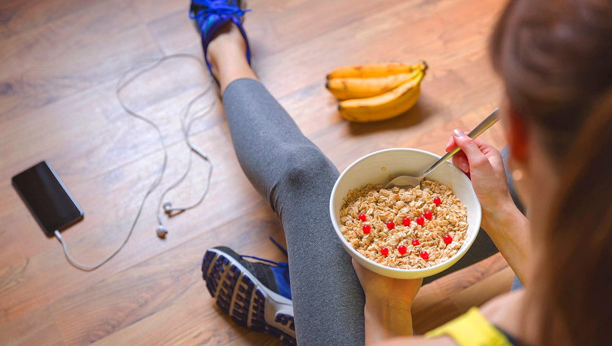 Make your training efforts worth by sticking to a healthy diet.