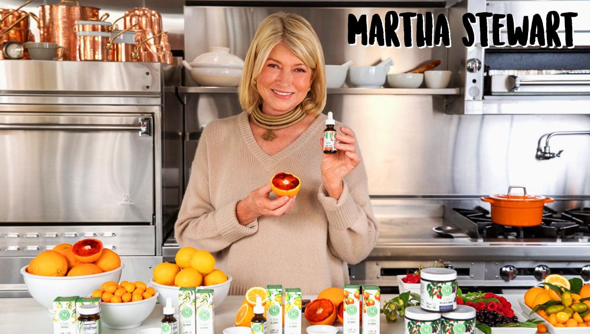 10 famous cannabis companies: martha stewart's cbd