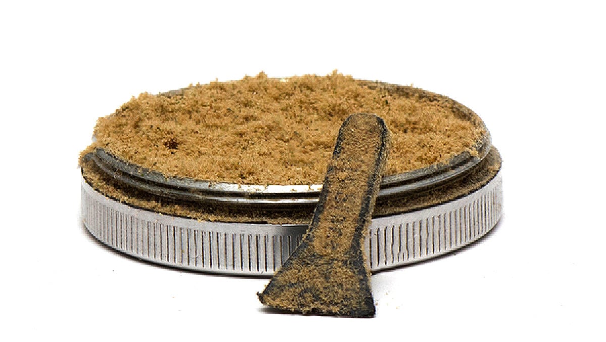 What Is Kief And Best Ways To Use It: Kief Collected in Grinder