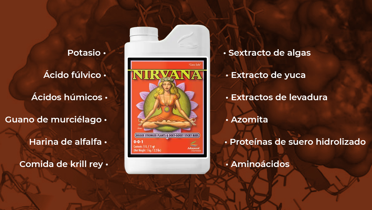 Nutrientes avanzados para autoflorecientes: nirvana Nutrientes avanzados para autoflorecientes: nirvana