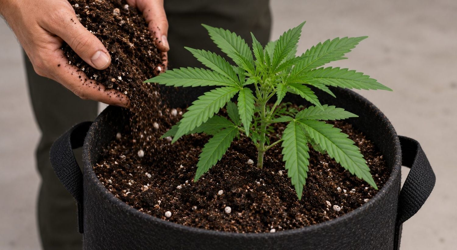 How to Successfully Repot a Cannabis Plant