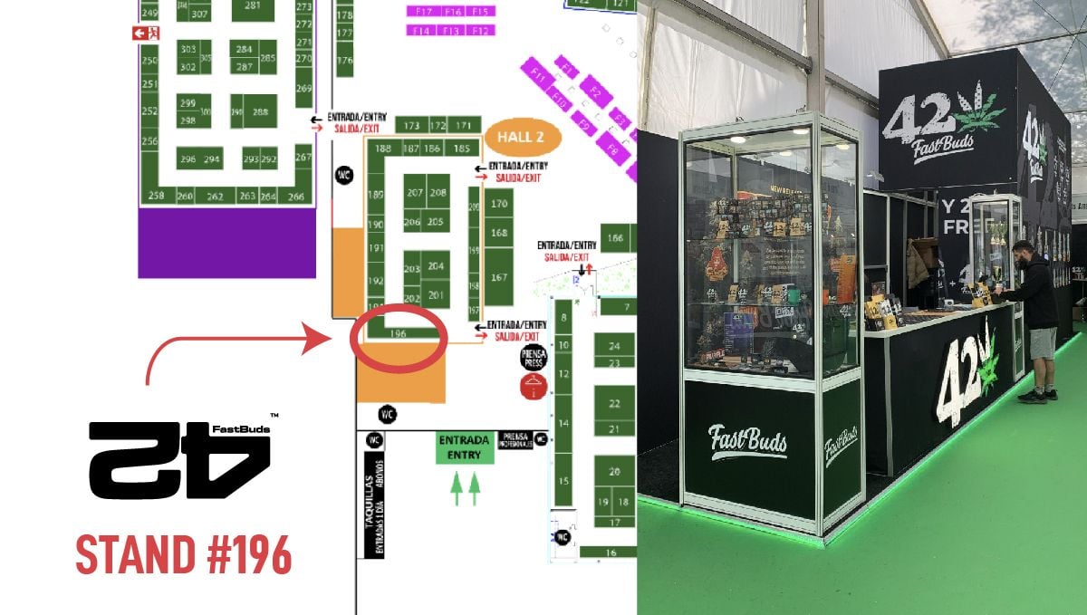 Finde unseren Stand auf der Spannabis