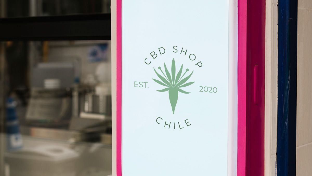 Weed in Chile: Cannabis Legal Status Guide: A CBD Shop sign