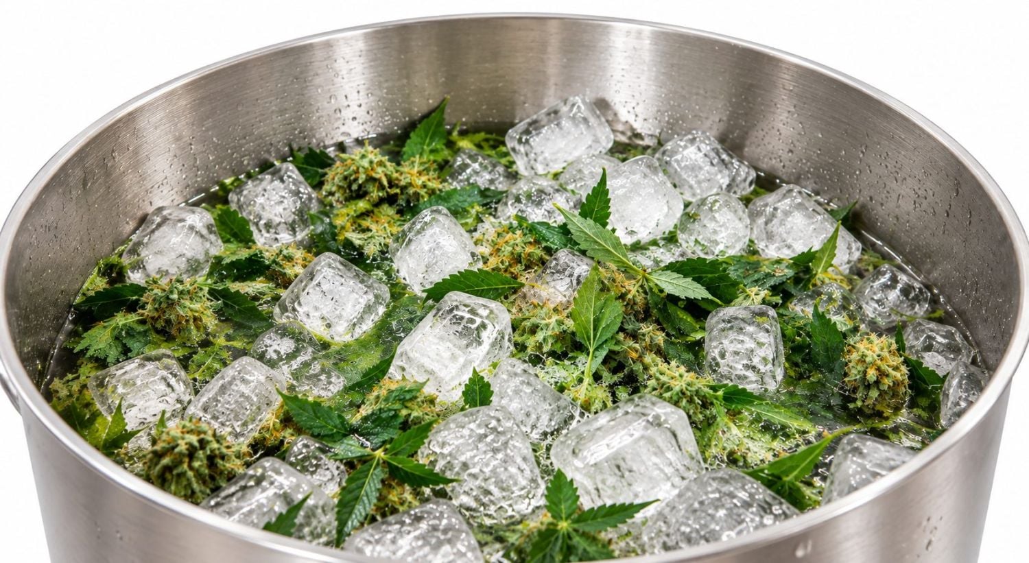 Hvað á að gera við kannabisafskurð: efnin sem þarf í vatnshash