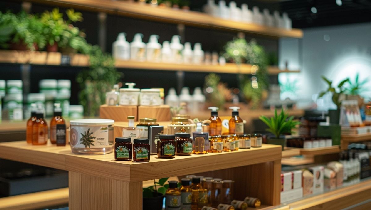 Weed in Kentucky: Cannabis Legal Status Guide: Inside of a hemp store