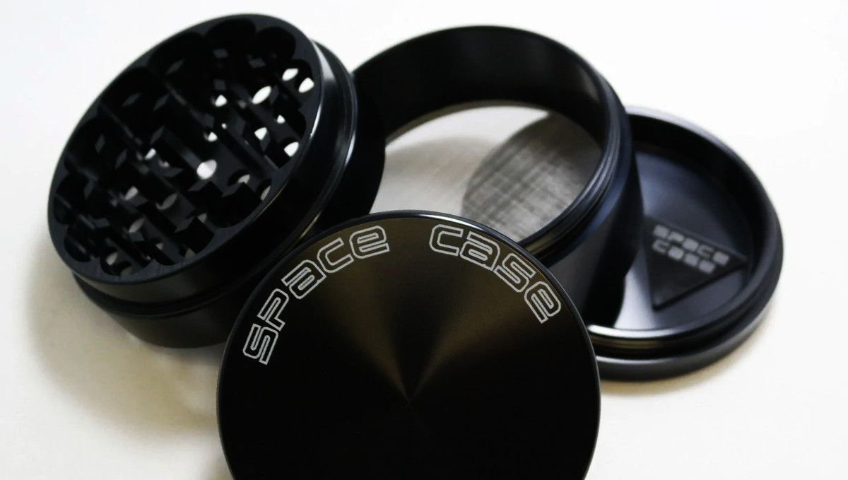 15 Best Weed Grinders to Buy in 2022: Space Case Grinder Titanium