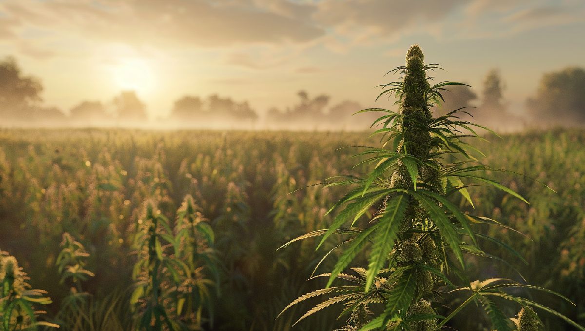 Weed in Kentucky: Cannabis Legal Status Guide: A hemp field at sundown