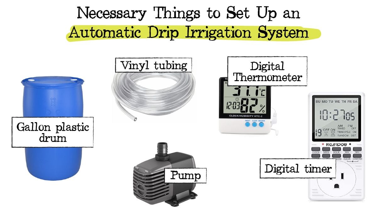 Automatic Drip Irrigation Setup for Indoor Cannabis Grow