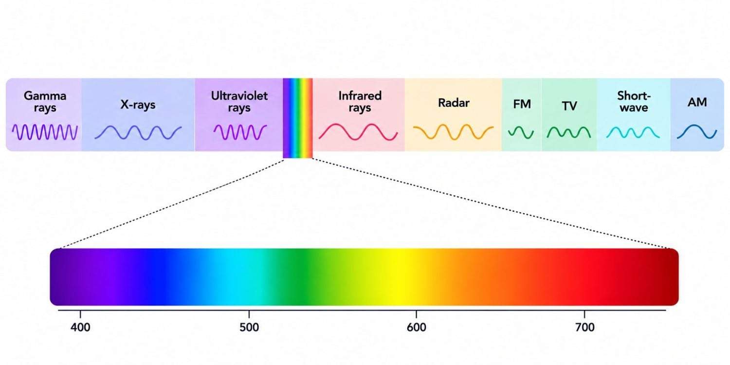 Best light spectrum for autos: visible spectrum