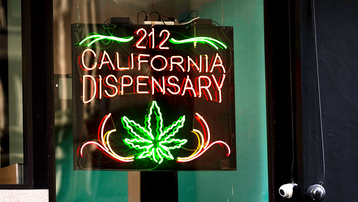 Weed in california: sale