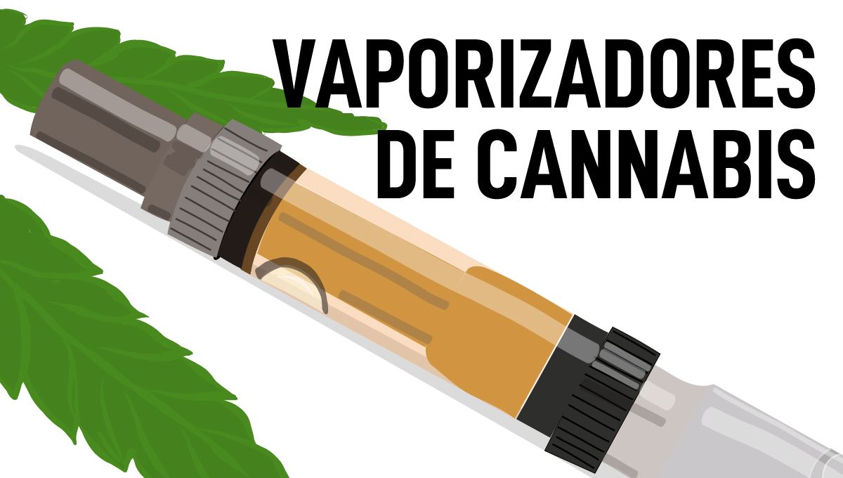 Vaporizadores: Ilustração do vaporizador-caneta para Cannabis