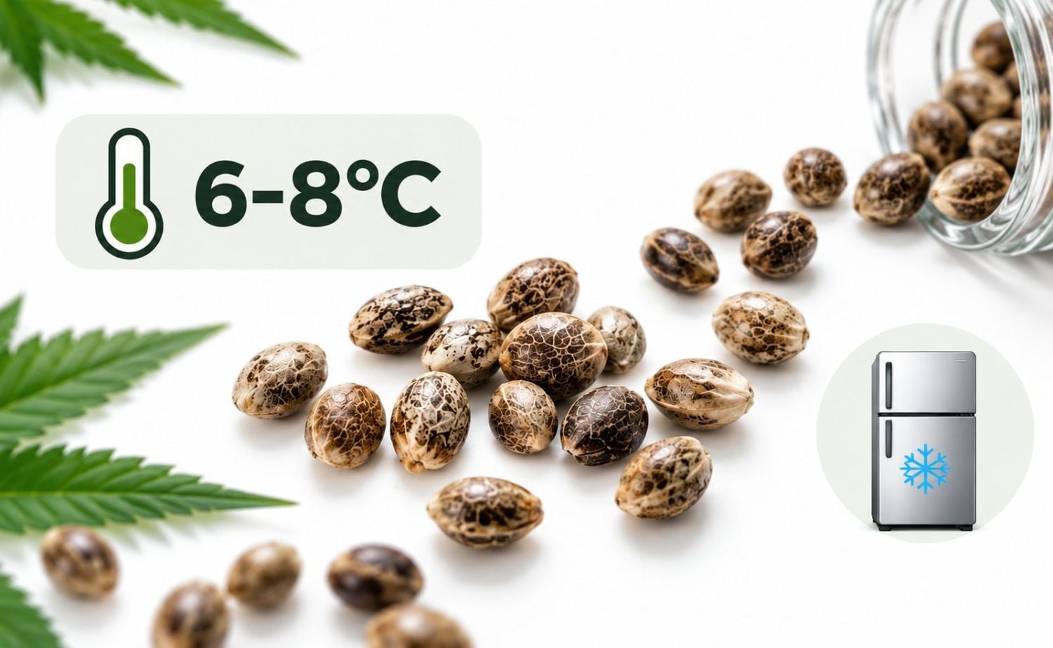 Come Conservare i Tuoi Semi di Cannabis: Migliore temperatura di conservazione