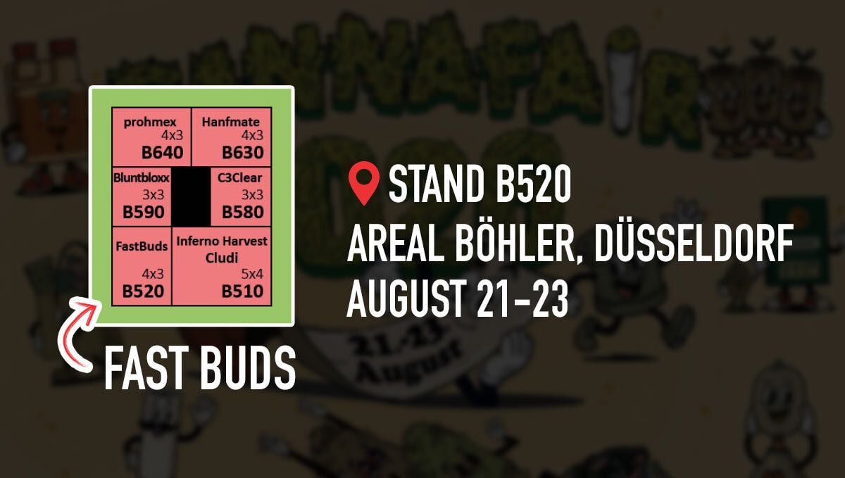 Come joins Fast Buds at Cannafair!