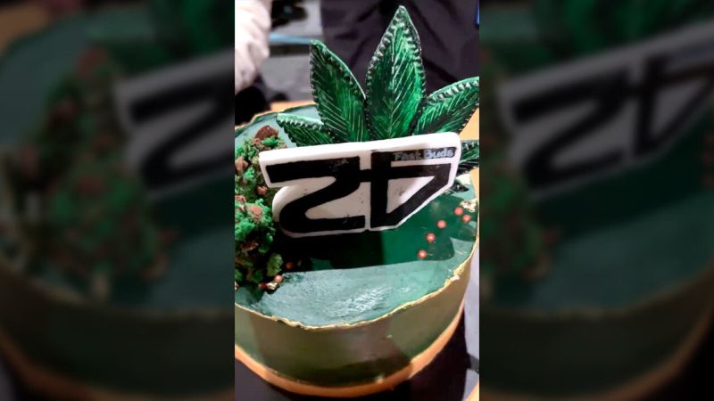 Calyx Art Cup Ostrava - cake