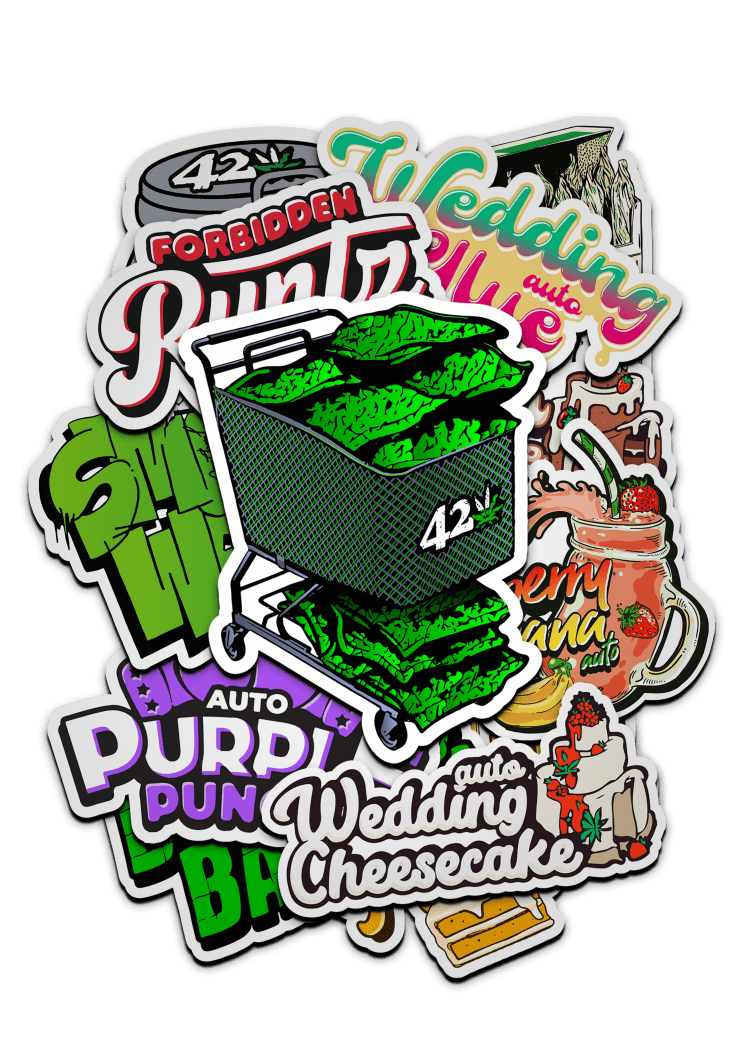 Stickers | 42 Fast Buds United States
