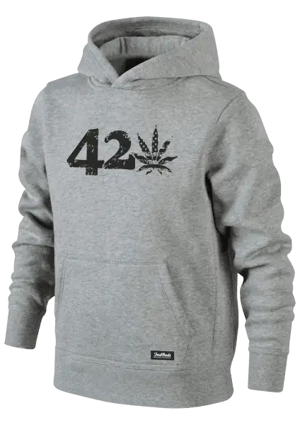 Photo of Gray 420 Hoodie