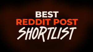 Reddit-Wettbewerb-Shortlist ist da: Es bleibt noch Zeit zum Mitmachen