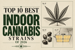Topp 10 bestu innanhúss kannabis afbrigðin 2026