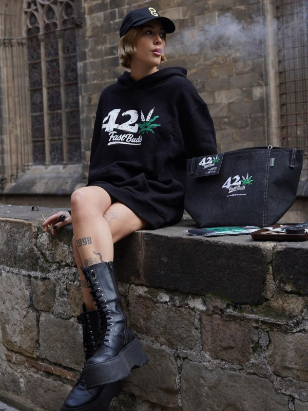 Instagram Black Hoodie