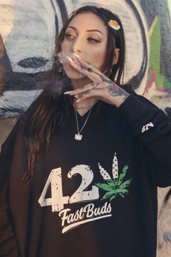 Instagram Black Hoodie