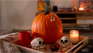 DIY Halloween Pumpkin-Bong