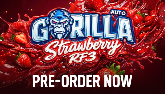 EXCLUSIVE Strain Drop Giveaway Strawberry Gorilla Auto RF3