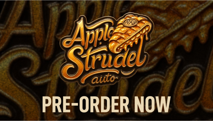 Drop Nowej Odmiany Apple Strudel Auto RF3
