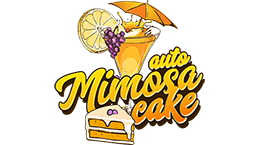 Mimosa Cake Auto logotype