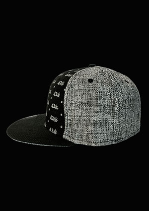 420 Hemp Hat Black and Grey
